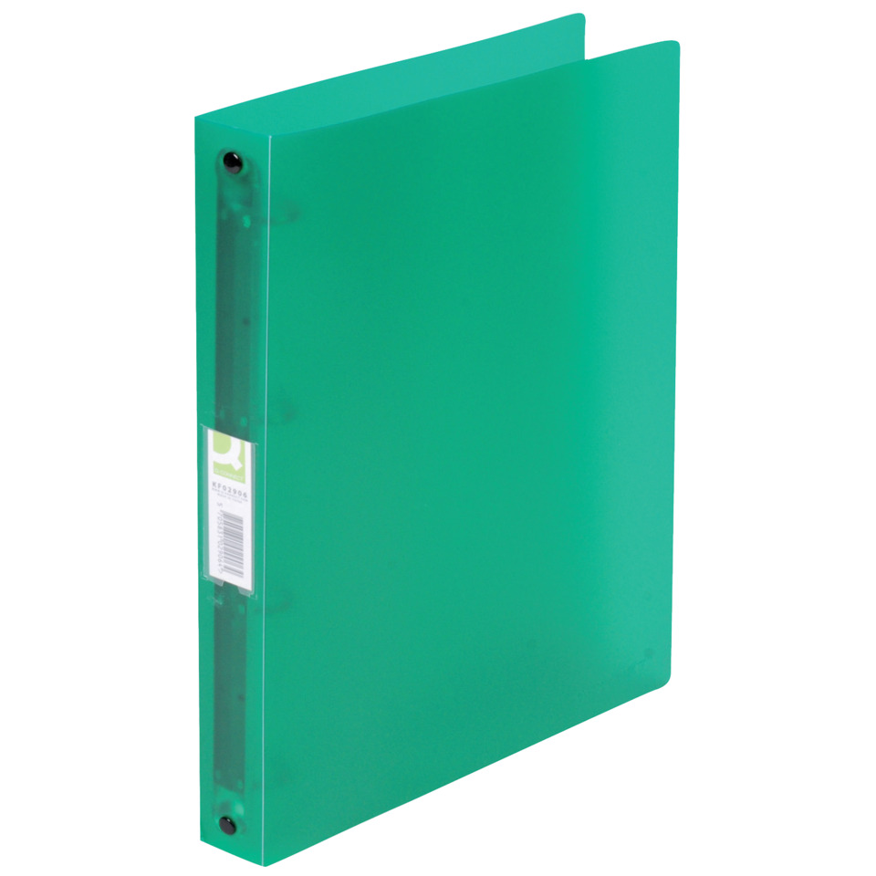 Ordner, Klemmordner, Grün, Kunststoff, Binder
