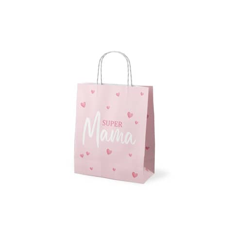 Geschenktüte Supermama, 24 x 20 x 8 cm FÜR DICH 991736