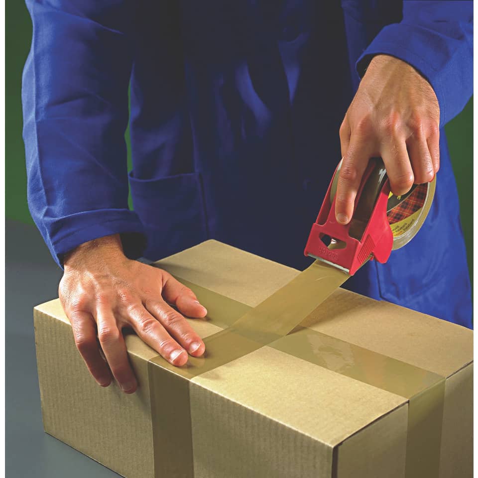 Kartonbox, Umreifung, Klebeband, Verpackung, Handwerk