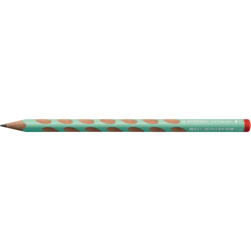 Bleistift, Holzspitze, Mintgrün, Latzug-Design, Punkte Muster