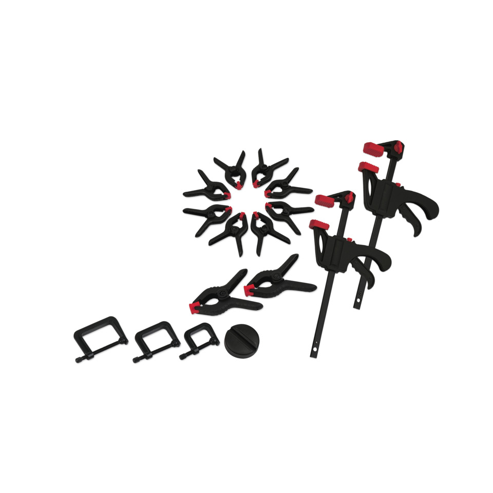 Schnellspannzwingensatz, 16-teilig MANNESMANN M90317