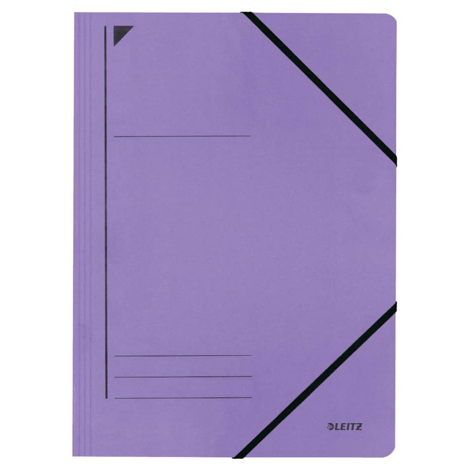 Notizbuch, Notebook, Lila, Karo-Linien, Leitz