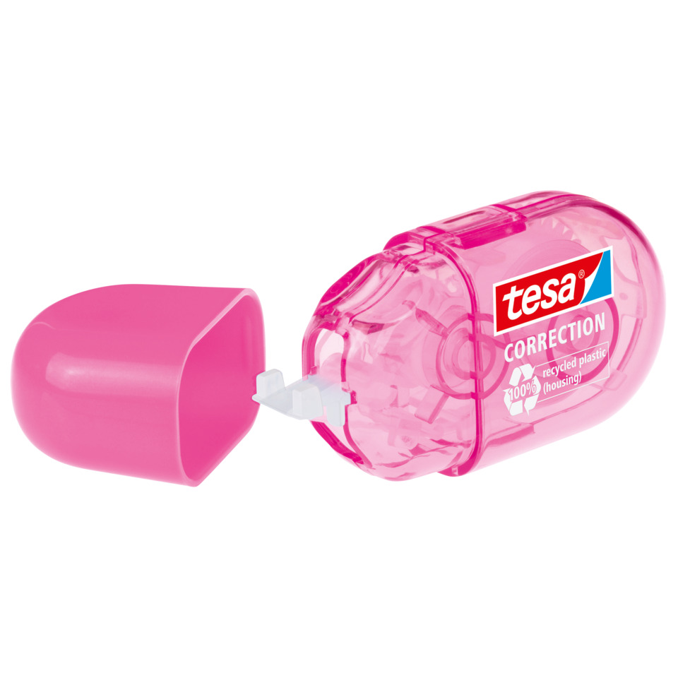 pink, Korrekturstift, Korrekturroller, Korrekturfläschchen, Recyclingplastik