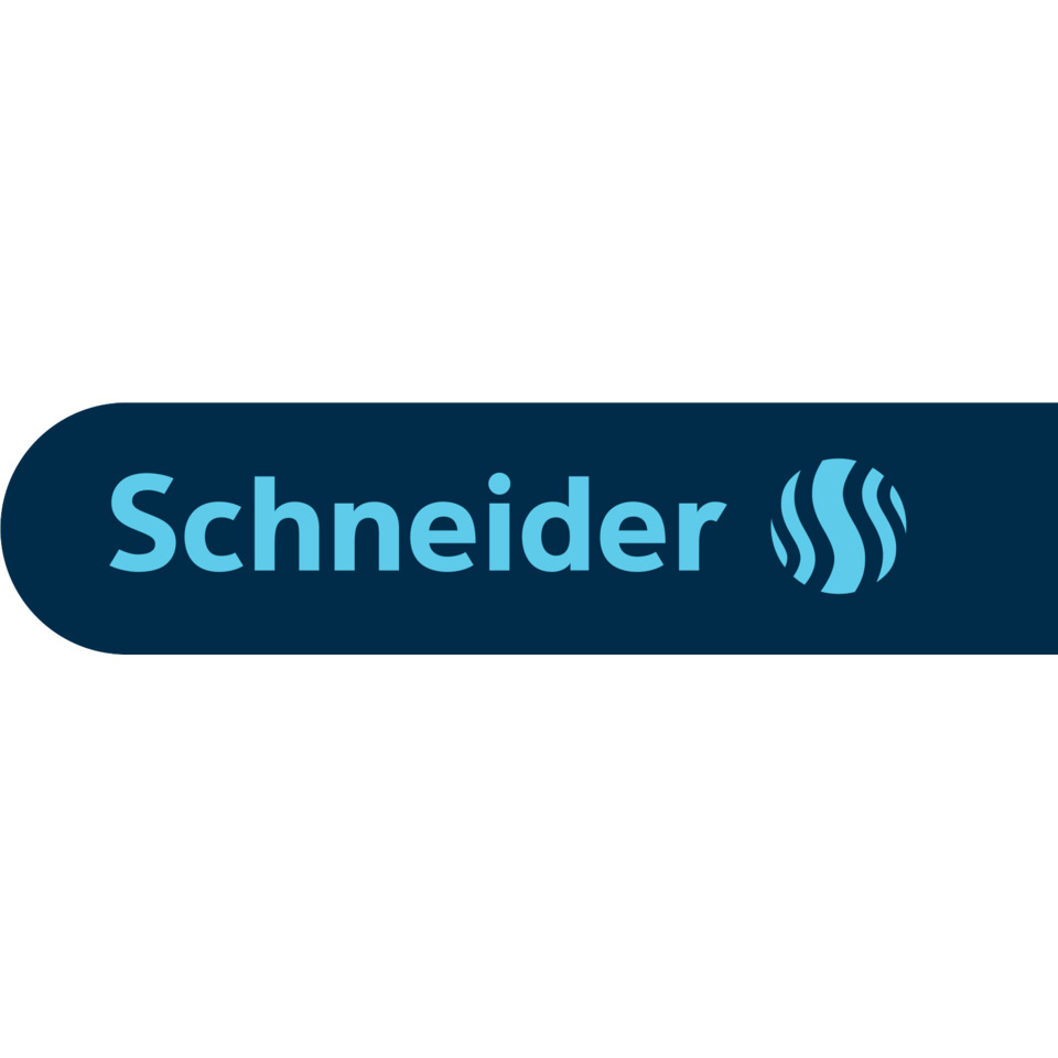 Schneider, Logo, Branding, Blauer Balken, Abgerundete Kante