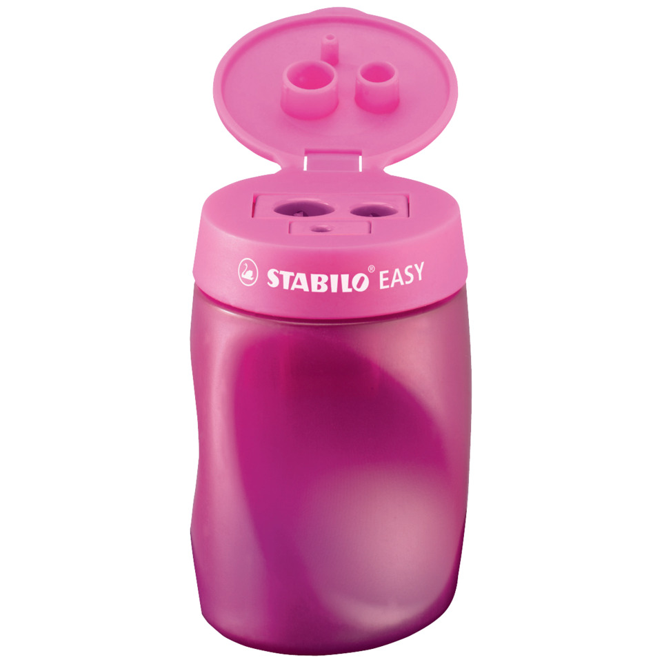 Wasserflasche, Pink, flexible bottle, Überkopfdeckel, STABILO EASY