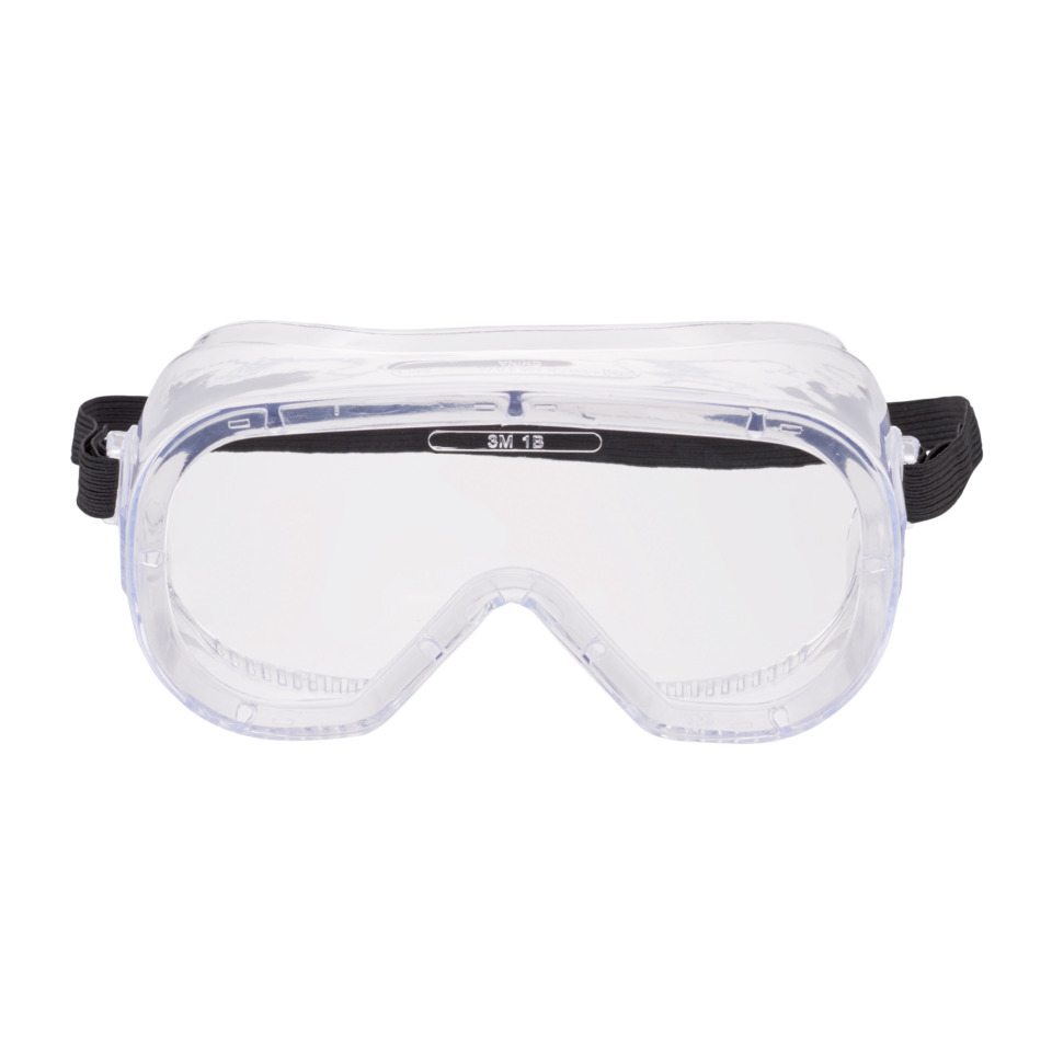 Schutzbrille, Goggles, Glasbrille, Clear lens, Schwarzband