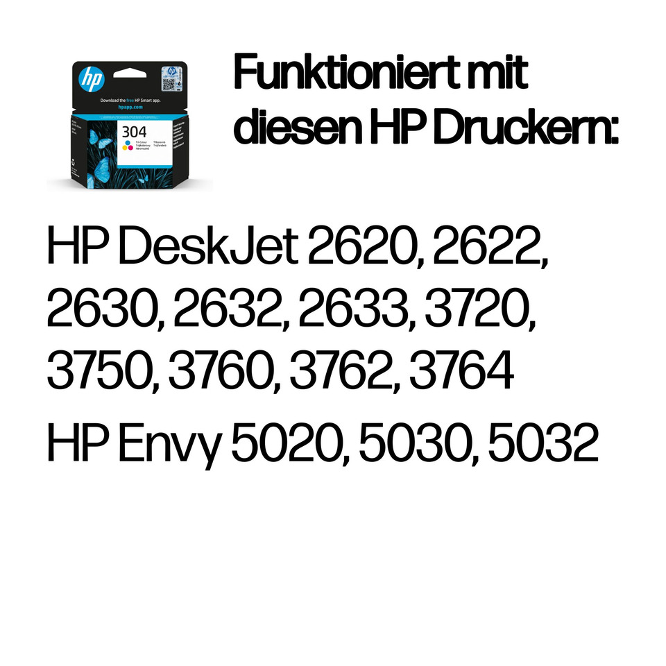 Tintenpatrone, HP Druckerpatrone, Farbpatrone, Schwarz/Color, Kartusche