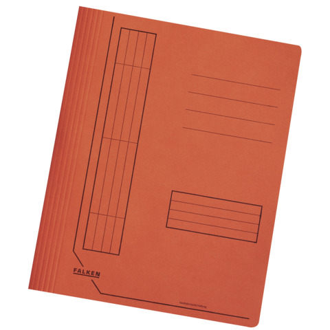 Schnellhefter Karton, A4, 240g/m², intensiv orange FALKEN 11287562