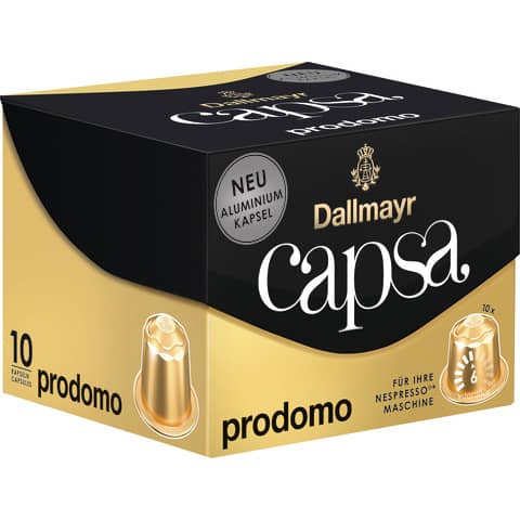 Kaffeekapseln Lungo prodomo 10 Kapseln DALLMAYR 3407857004