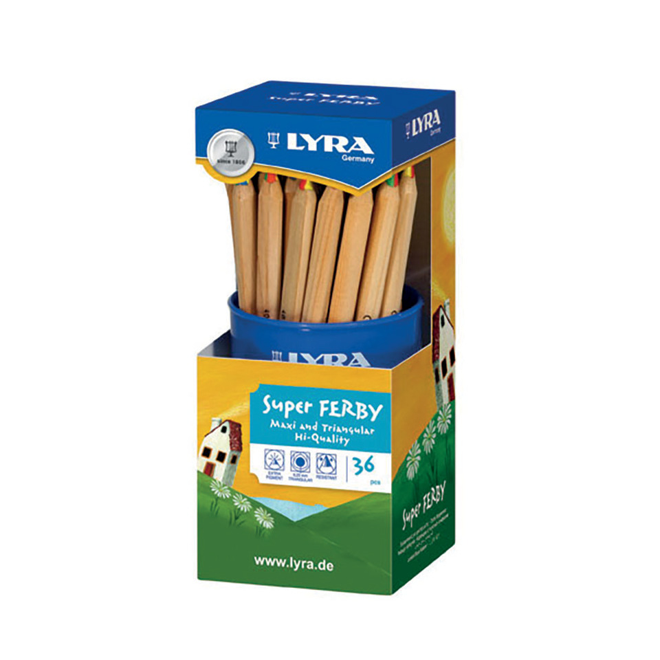 Bleistifte, Holzstifte, 36er Pack, Buntstifte, Holzbleistifte