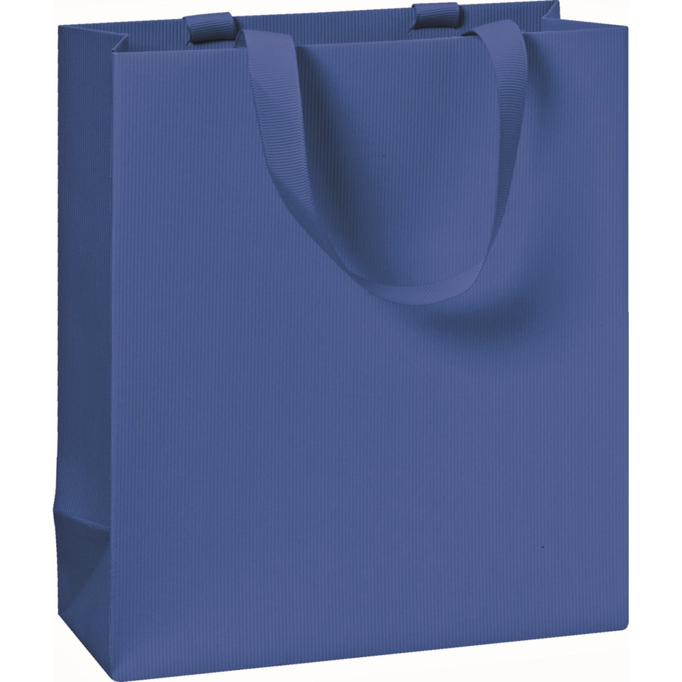 Geschenktragetasche One Colour, 21x18x8cm, dunkelblau STEWO 2543782996