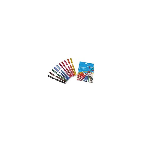 Faserschreiber Glitter, 10 Stück DONAU 5160000-99