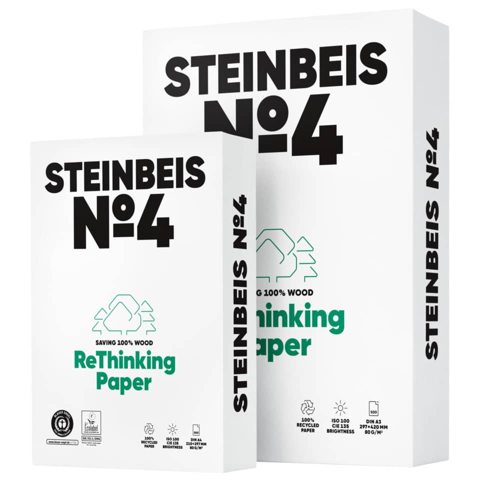 recyceltes papier, Holzpapier, grünes papier, Verpackung, Steinbeis Nr.4