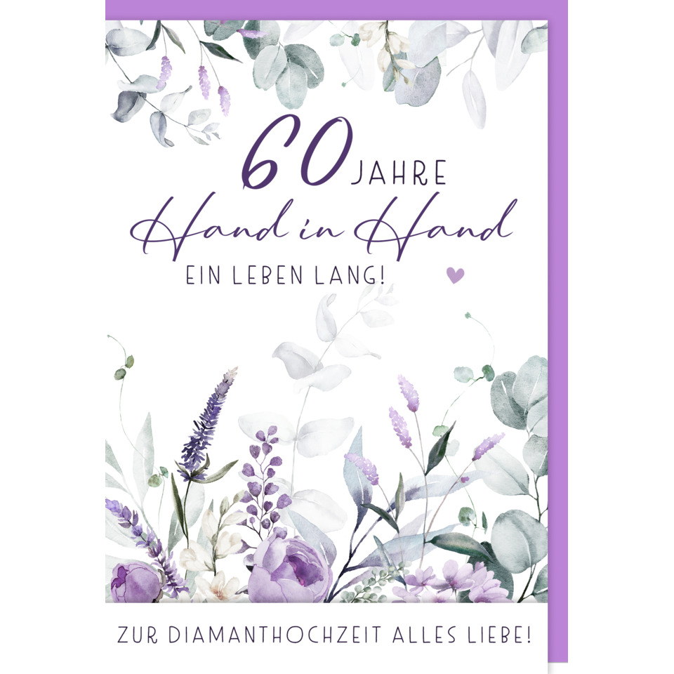 blume, lavendel, hochzeit, karte, design