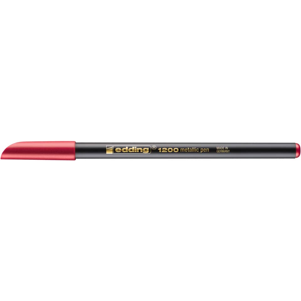 Marker, Stift, Metallstift, Rote Kappe, Schwarzer Körper