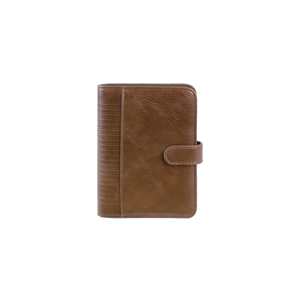 Brieftasche, Kartenhalter, braun, Leder, Klappkarte