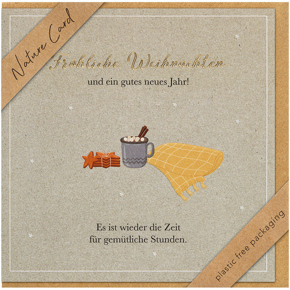 Winterkarte, Karte, Kaffee, Wärme, Dekoration