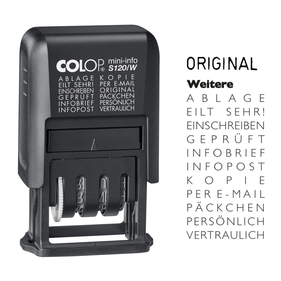 Stempel, Schwarz, Kleinstkartusche, Gepresst, Kartenstempel