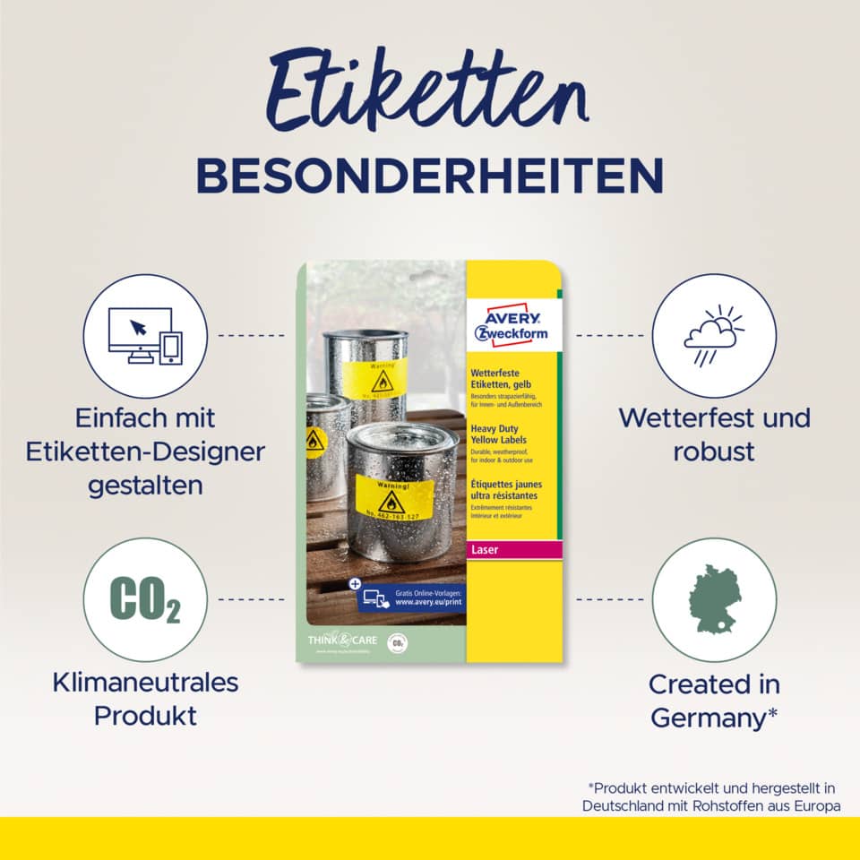 Etiketten, Bestimmungen, Institut, Klimaneutral, Germany