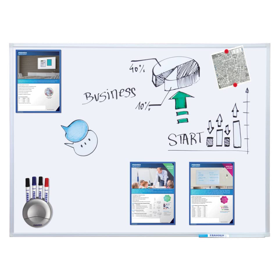 whiteboard, trocknender Marker, Markierstifte, magnetische Tafel, Bürozubehör