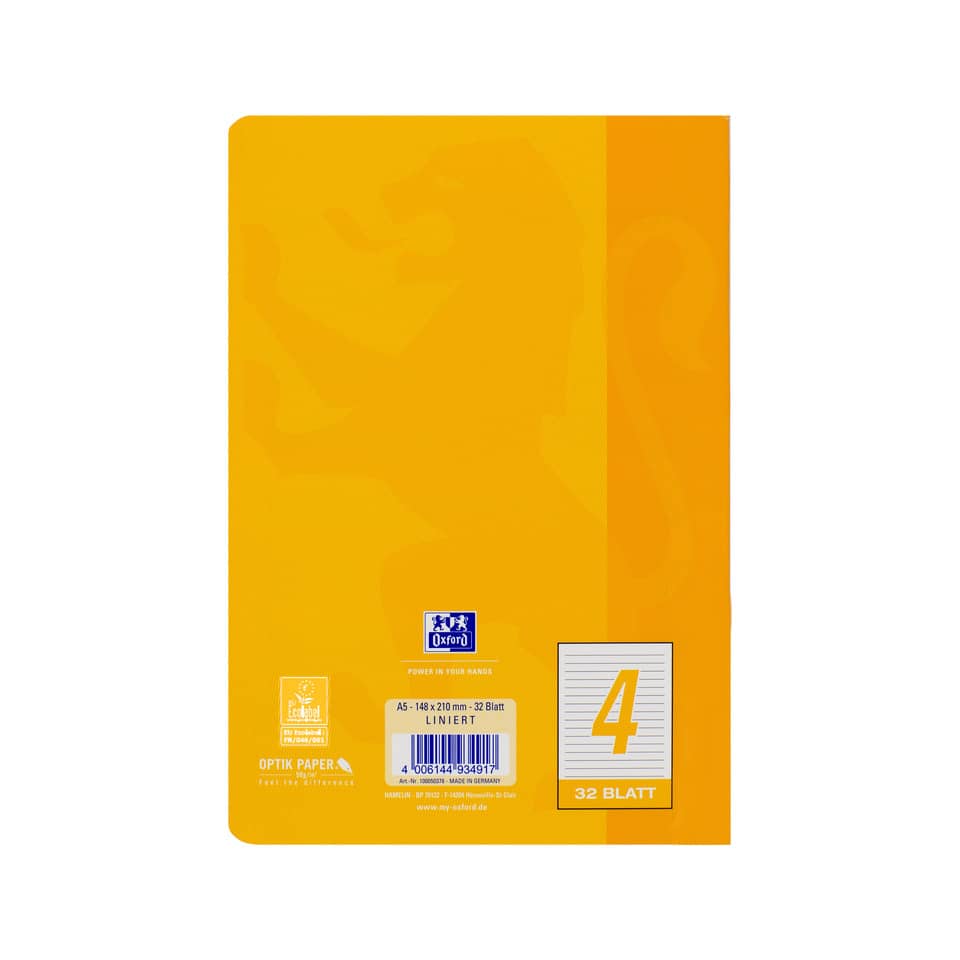 Ordner, Klammer, A5, 32 Blatt, Kassette