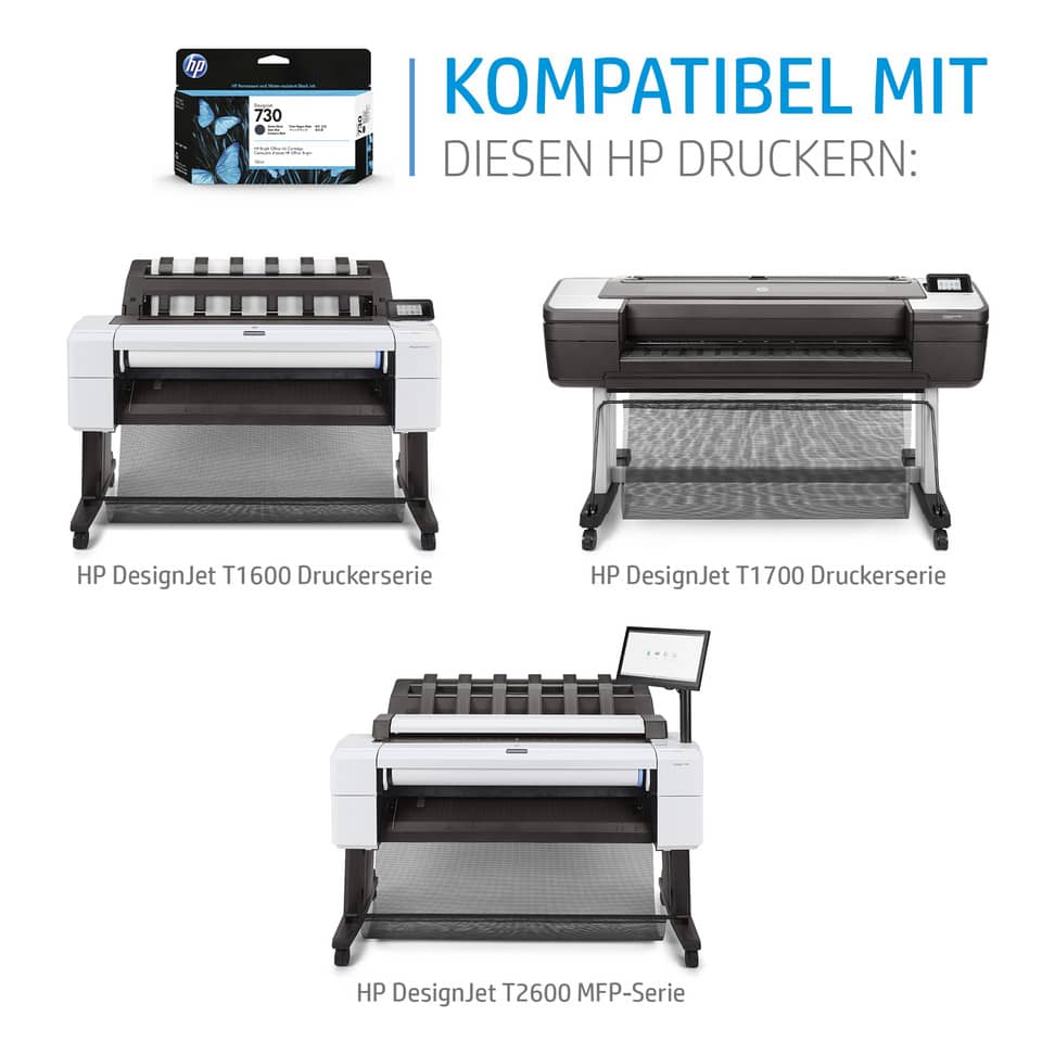 Drucker, DesignJet, HP, T-Serien, Großformat