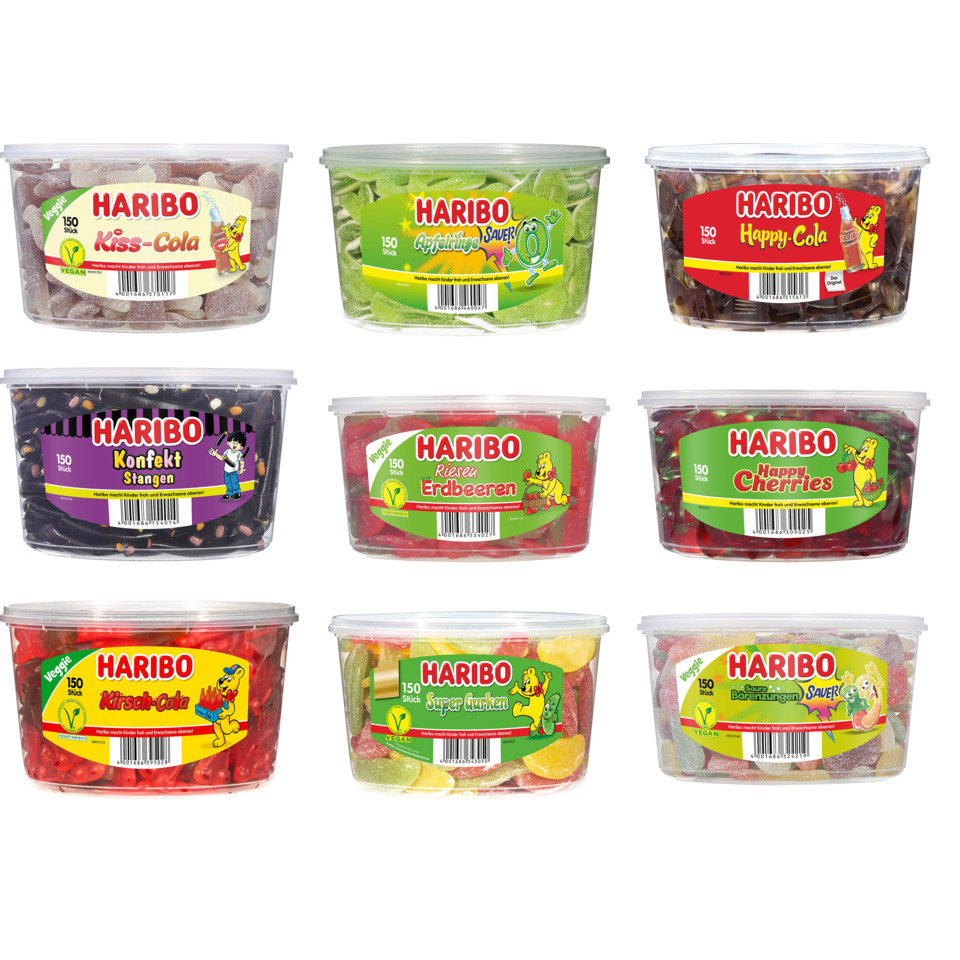 Haribo, Gummies, Süßigkeiten, Fruchtgummi, Beutel