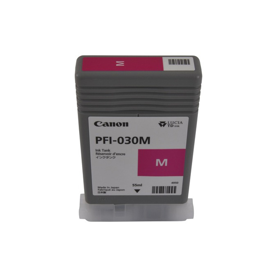 Tintenpatrone, Canon, PFI-030M, Kunststoffpatrone, Magenta