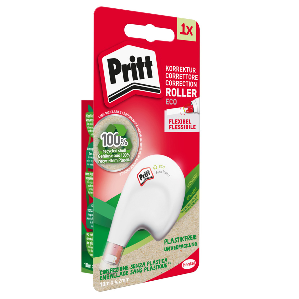 Korrekturrolle, Korrekturroller, Roller, Eco, Plastikfrei