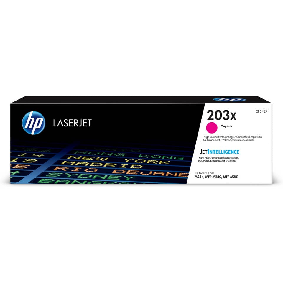 LaserJet, Toner, Magenta, HP, CMYK