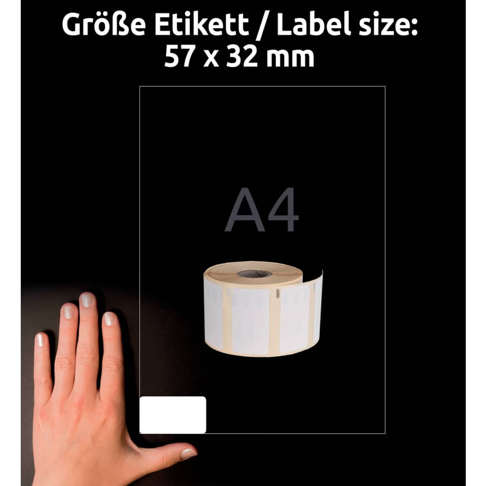 Klebeband, Etikett, Label, A4-Papier, Rollenklebeband
