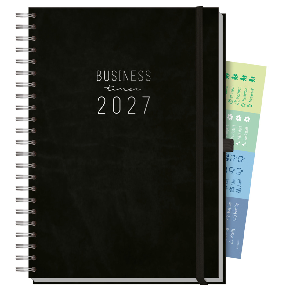 notebook, planner, 2027, Kalender,  Spiralbindung