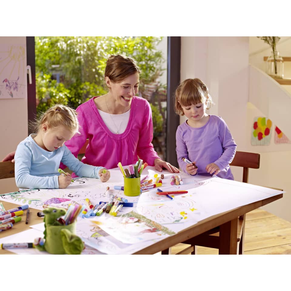 Kinder, Malerei, Farben, Papier, Kreativset