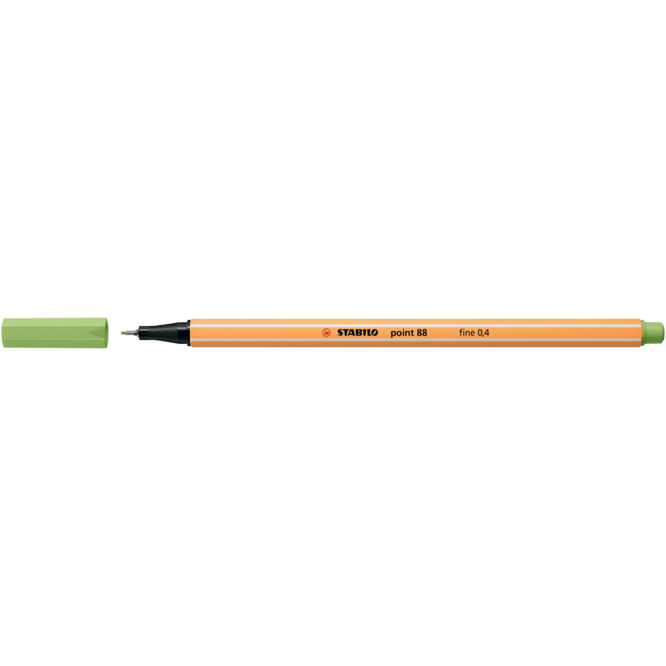 Markierungsstift, Stift, orange, feine Spitze, Stabilo