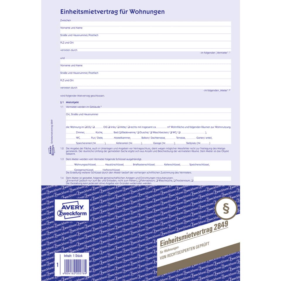 Dokument, Vertrag, Mietvertrag, Wohnung, Formular