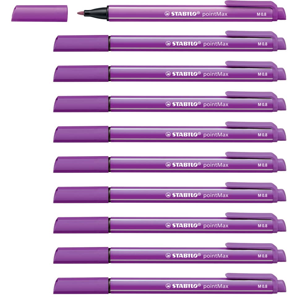 Marker, Marker pen, Purple, Fine tip, Vernier