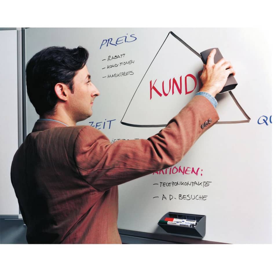 Präsentation, Büro, Whiteboard, Mann, Marker