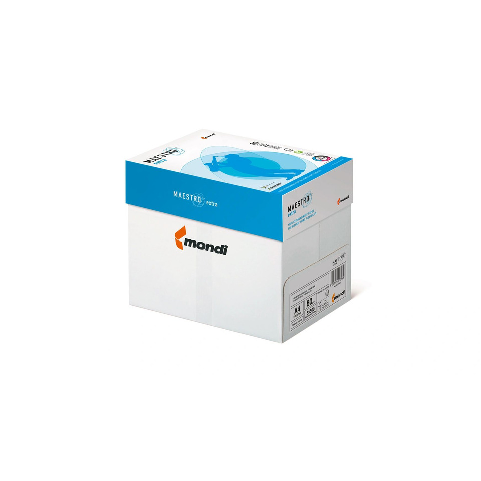 Kopierpapier, A4, 80 g/m², Mondi, Maestro extra