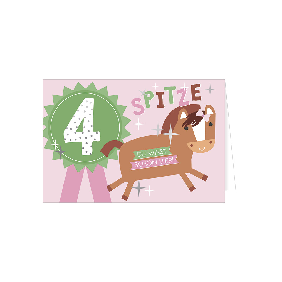 pferd, kleiner geburtstag, preis, deko, geschenkkarte