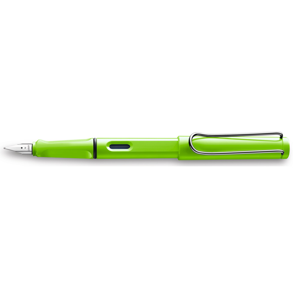  fountain pen,  grün,  Metallclip,  Deckel,  Fed