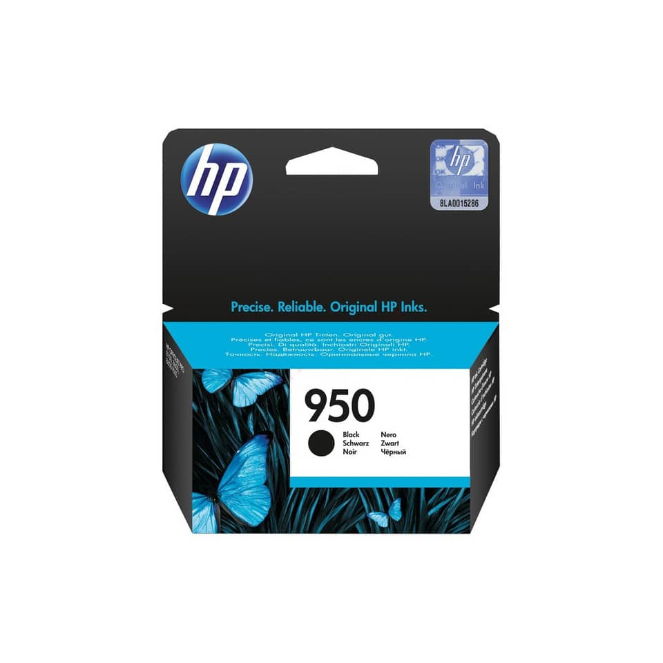 Tintenpatrone, HP Ink, 950, Schwarz, Originaltinte