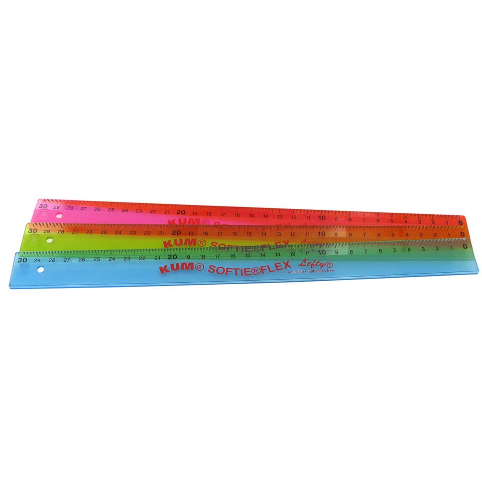 Lineal, Durchsichtige Lineale, buntes Lineal, Messwerkzeug, Schulbedarf
