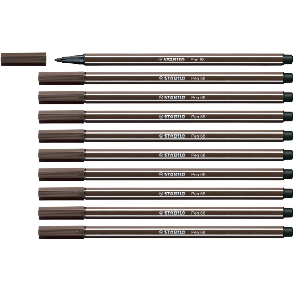 Stift, Marker, Braun, Fineliner, Stift-Set