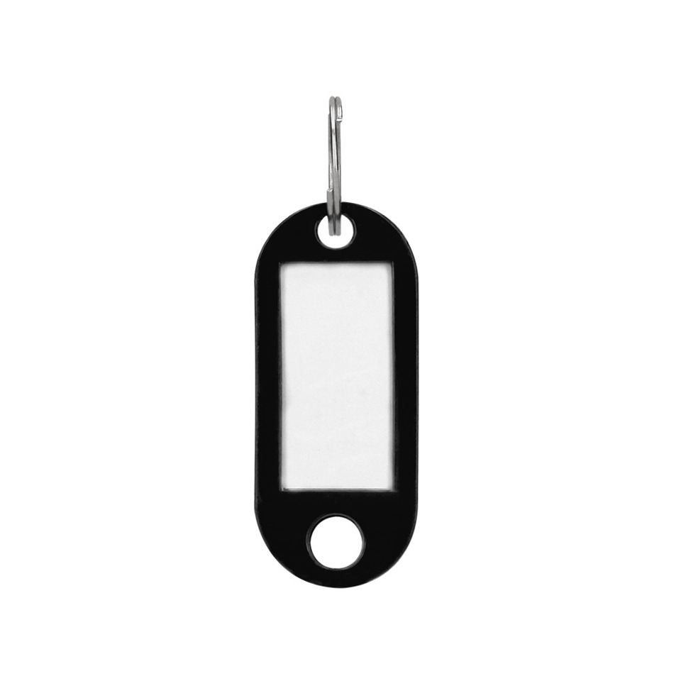 Schlüsselanhänger, Tag-Anhänger, Metallanhänger, Schwarz, Löschschild?
