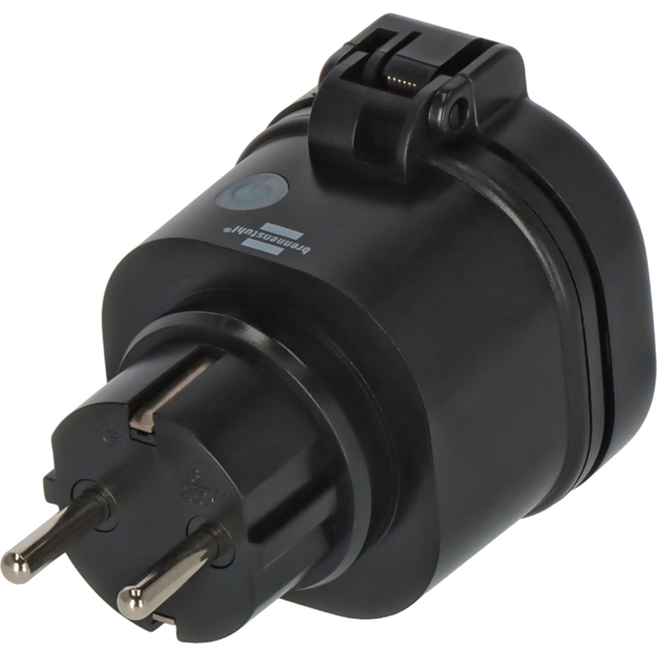 EU-Stecker, Zweipoliger Stecker, Reiseadapter, Ladegerät, kompakter Adapter