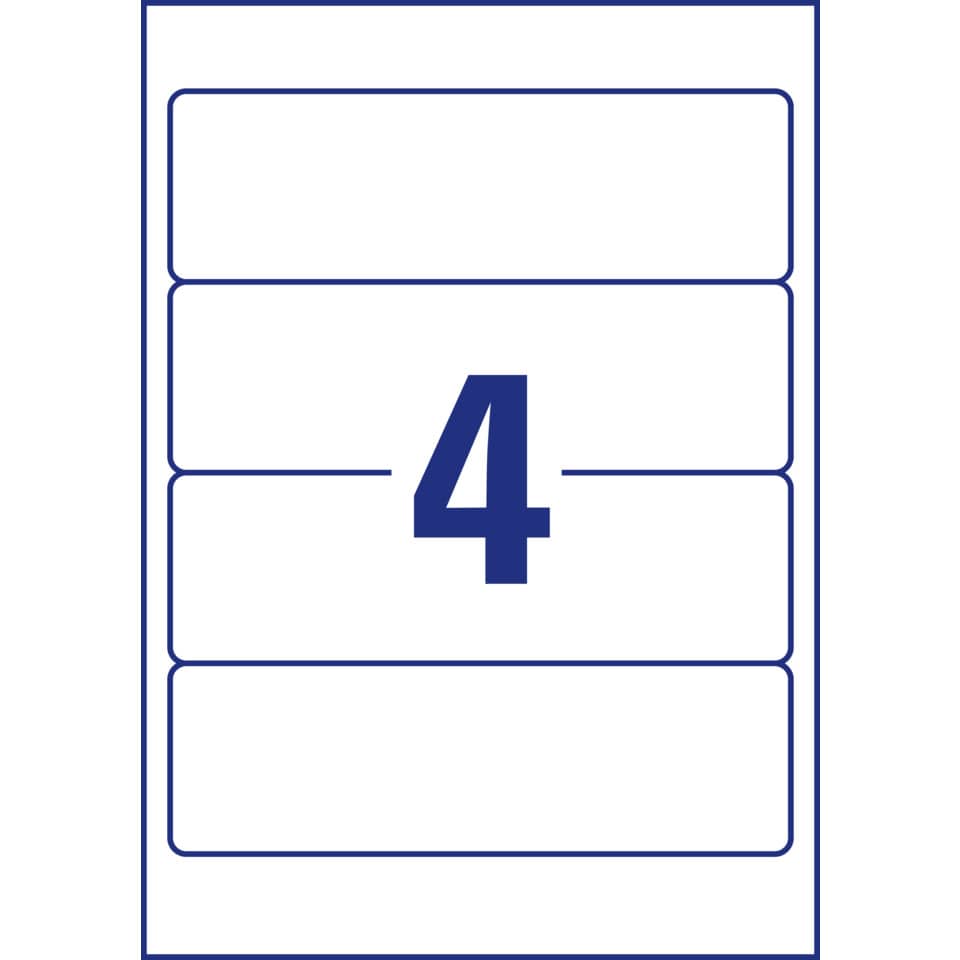nummer, 4, karte, poster, beschriftung