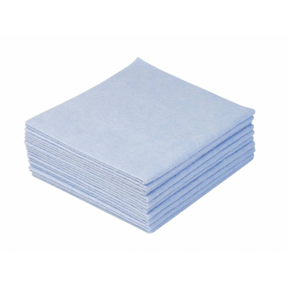 reinigungstücher, mikrofaser, tücher, blau, handtuch-sets