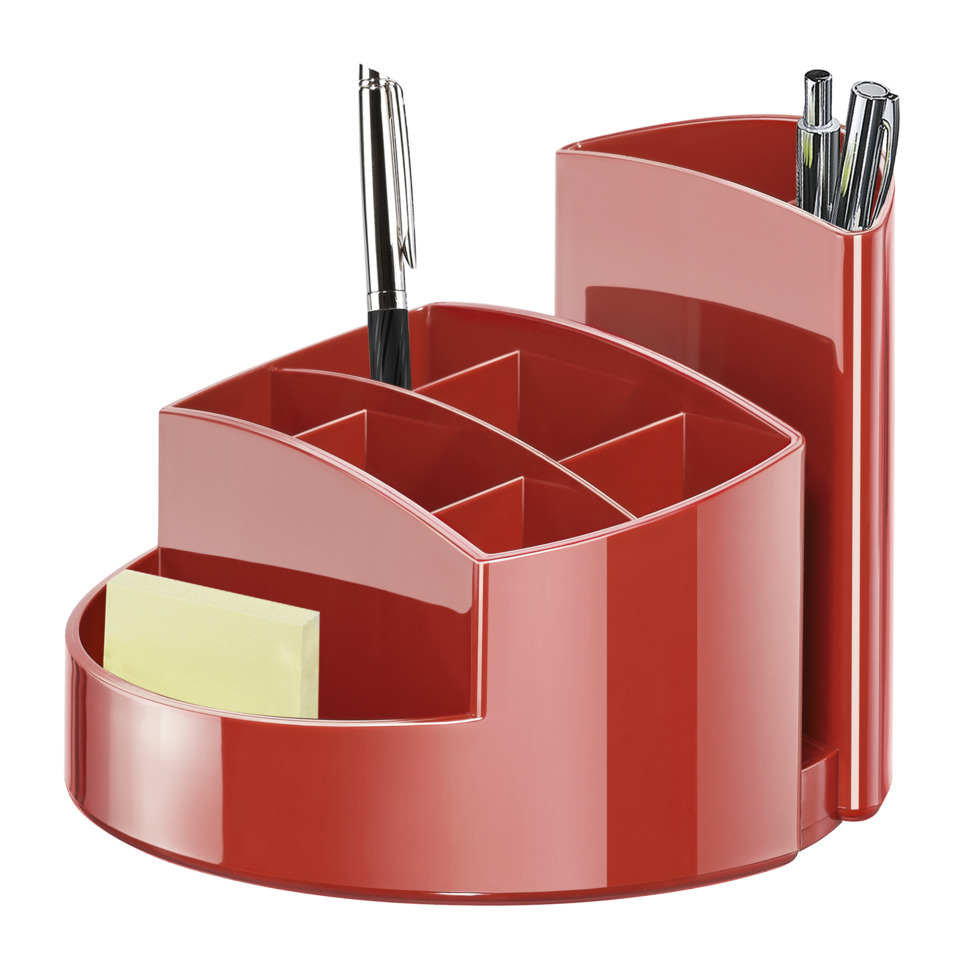 Schreibtisch-Organizer, Büroorganizer, Stifthalter, Notizblockhalter, Akku- / Stiftablage