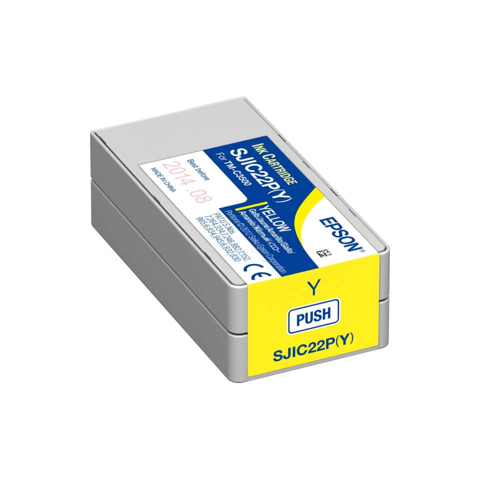 Tintenpatrone, Druckerpatrone, Gelb, SJIC22P(Y), Epson