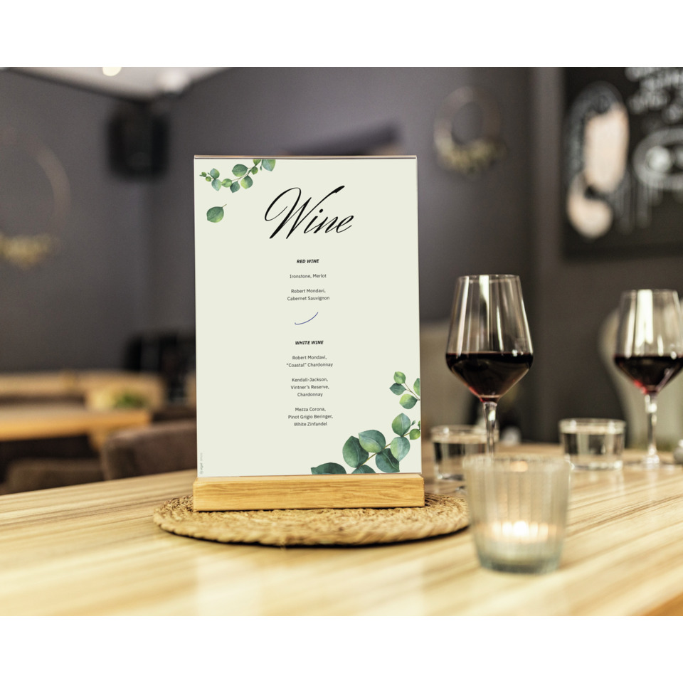 Wein, Menükarte, Weinliste, Glas, Ambiente